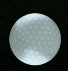 Led Golf Ball Flashing Ball Golf Supplies (Option: White)
